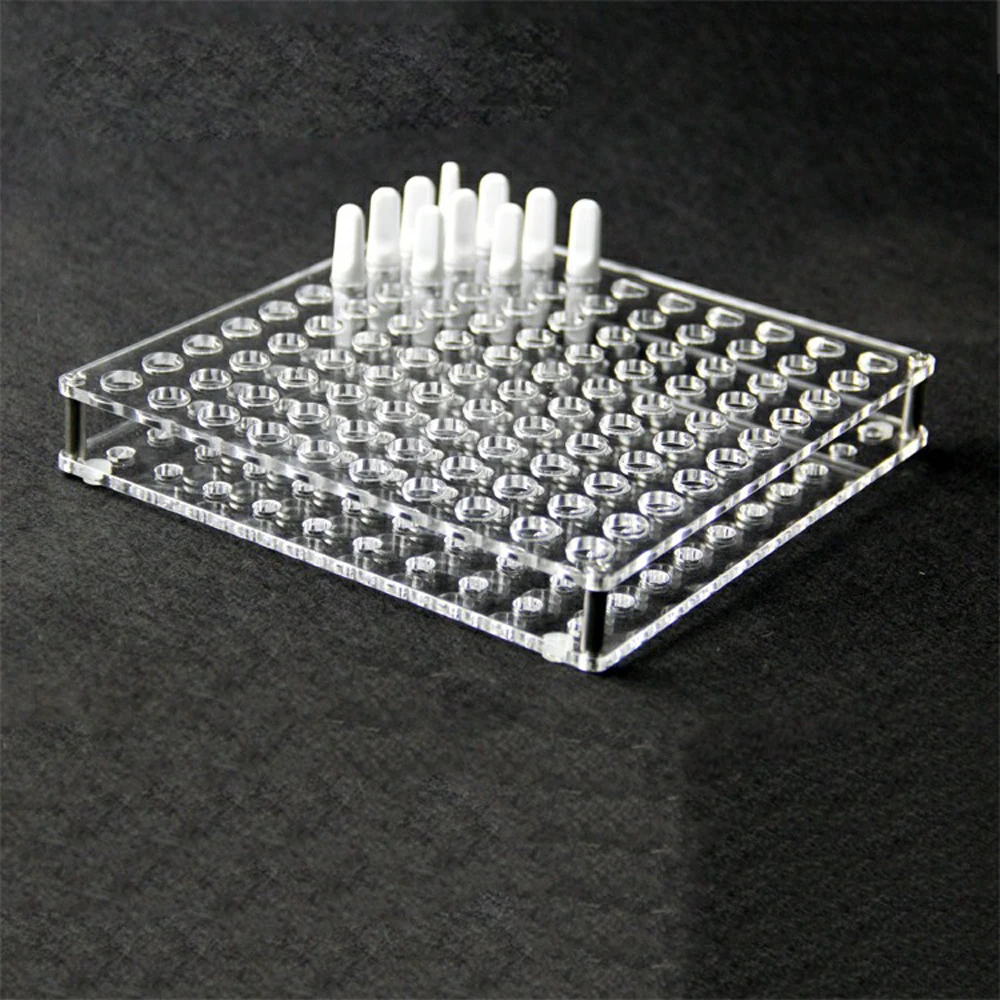 

0.5ml 1.0ml 92a3 g2 ce3 vape cartridge holder clear acrylic display stand for 100pcs cartridge