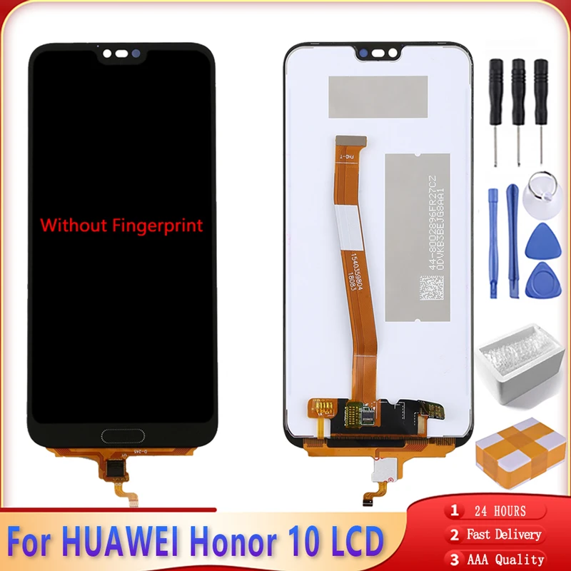 ЖК-дисплей для HUAWEI Honor 10 с сенсорным экраном 5 84 дюйма и дигитайзером в сборе без