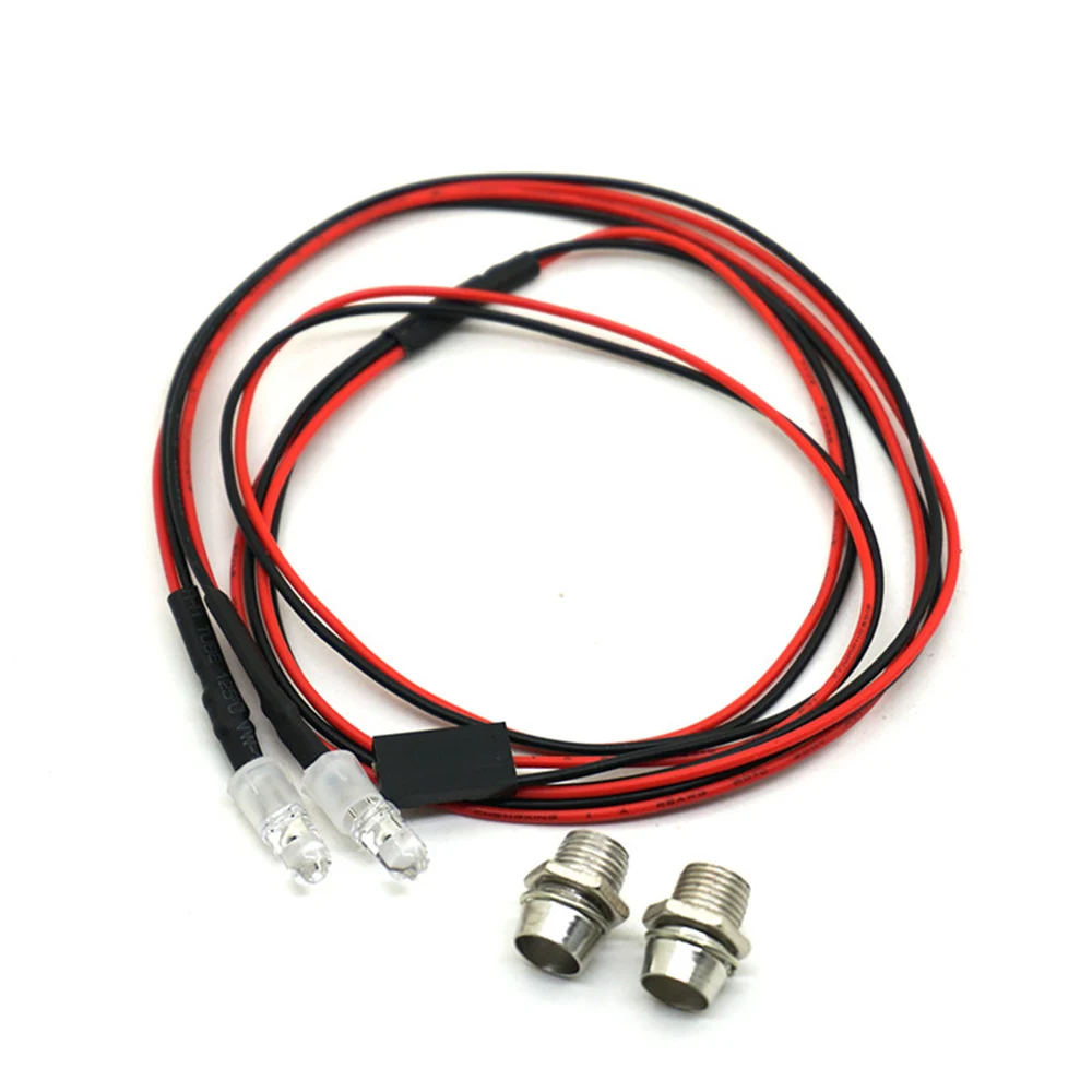 AXSPEED 4 2 v 6v светильник набор головной фары для 1/10 RC модель Автомобиль Грузовик 5 мм