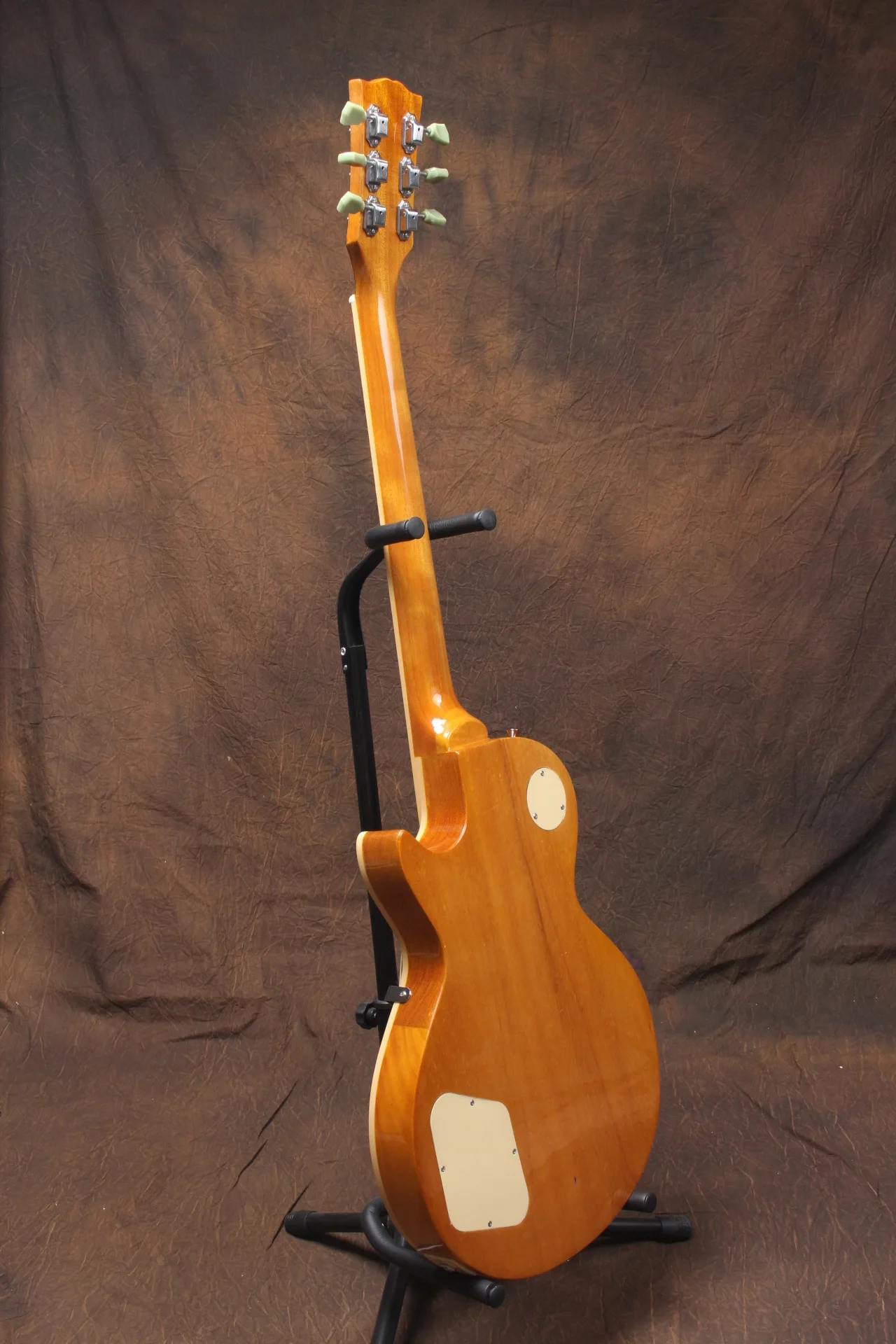 Promotion! 1956 Gold Top top Electric Guitar Wrap Around Tailpiece White P 90 Pickups China OEM Music Instrument |