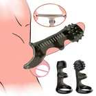 Новые кольца на пенис для мужчин, задержка эякуляции, более сильная эрекция, секс-игрушки, товары для взрослых, льняное сопло, кольцо на пенис, секс-игрушки для пар