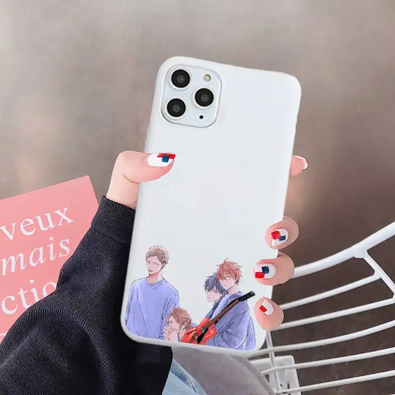 

Given Anime Japan anime Phone Case Candy Color for iPhone 6 7 8 11 12 s mini pro X XS XR MAX Plus
