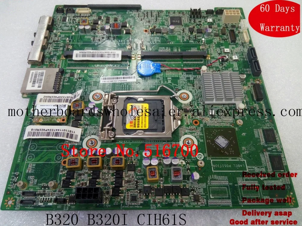 Хорошее качество для материнской платы Lenovo ideacмежду B320 B320I CIH61S v1.0