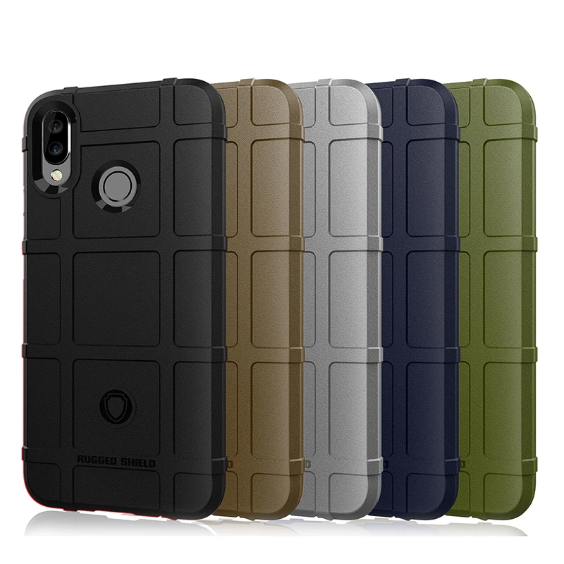 

Dark Blue Soft Silicone Shockproof TPU Case For Huawei Nova 3i Phone Full Cover Case For Huawei