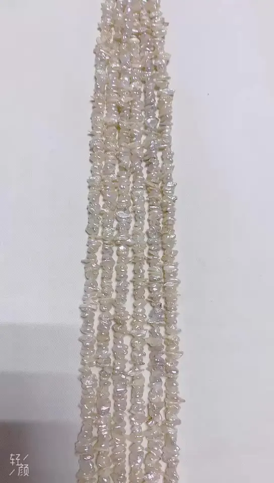 hot sale 5-6mm AA grade keshi freshwater pearl strands | Украшения и аксессуары