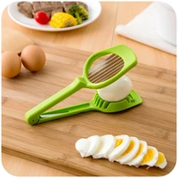 1pc hot selling abs thickened egg mushroom slicer hand cut egg cutter spuffin egg petal kitchen gadget vegetable cutterb053