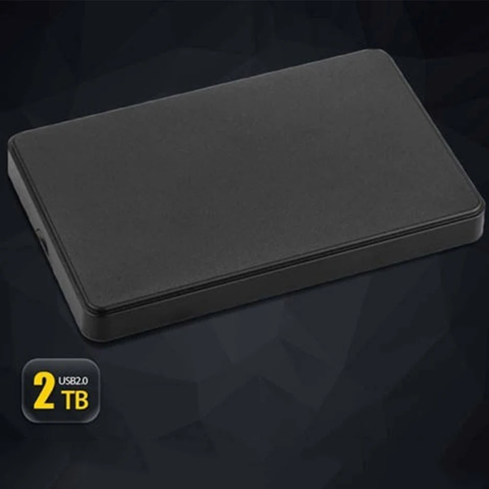 2.5inch SATA Slim Durable USB 2.0 Mobile 2TB External High Speed Plastic Black HDD Case | Компьютеры и офис