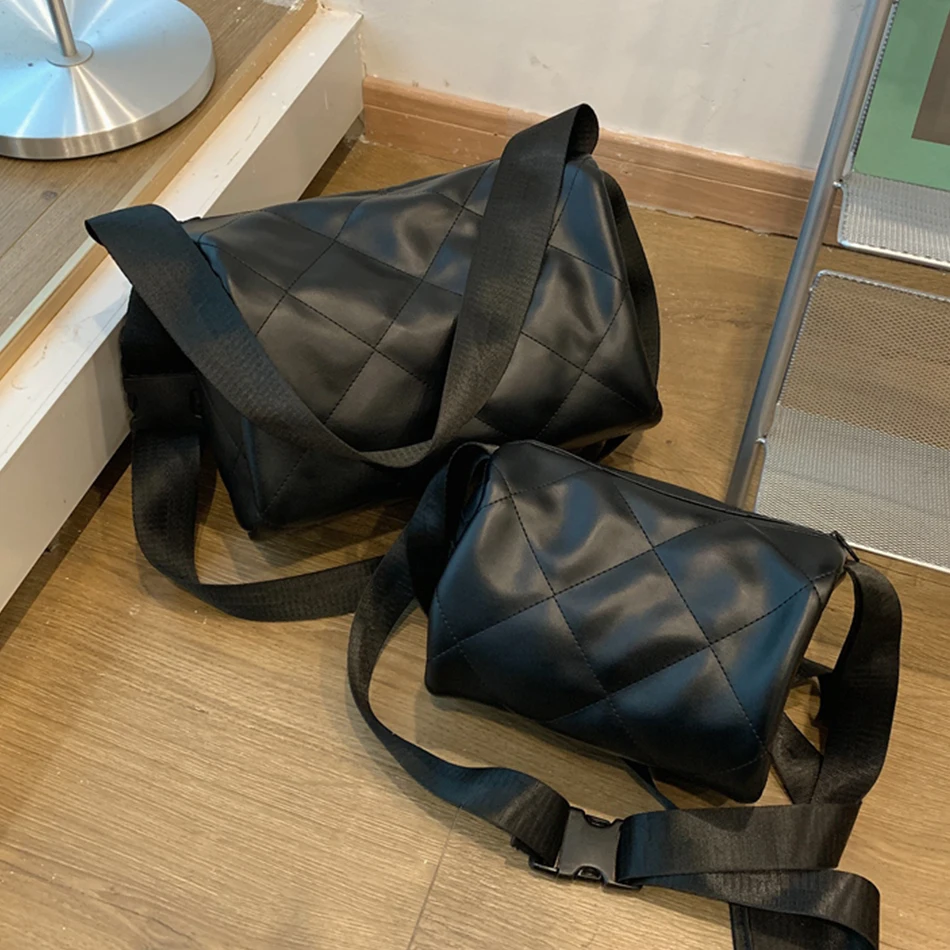 

Женская сумка-мессенджер на плечо из ПУ кожи, весна 2022