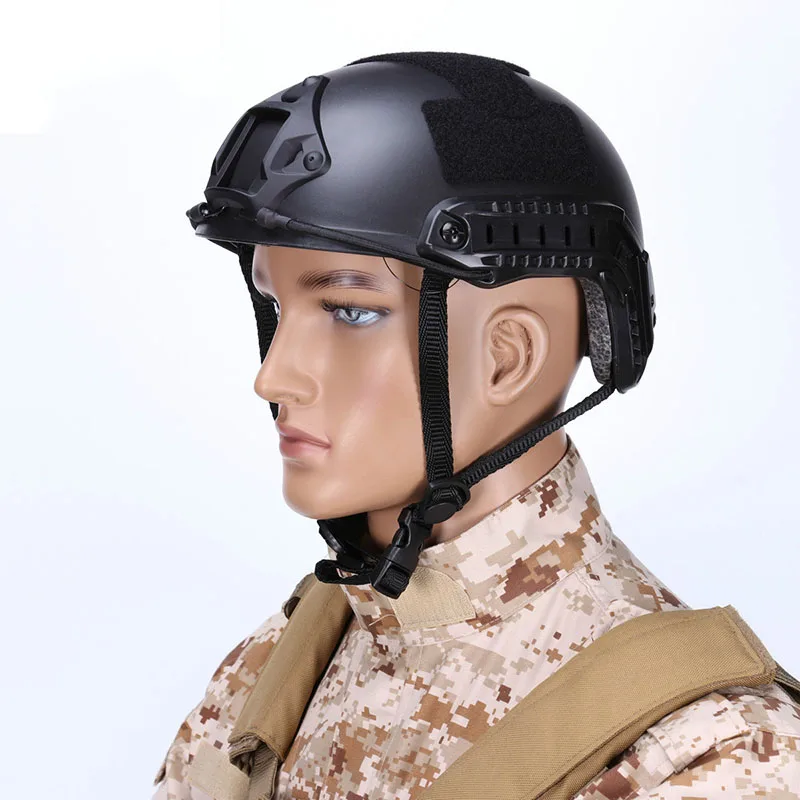 Защитный Тактический шлем для пейнтбола и военных игр в стиле Fast MH армейский