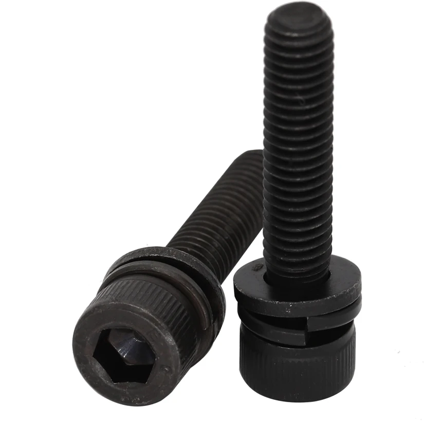 Болт с шестигранной головкой из углеродистой стали М6 М8 М10*М12 25/30/35/40 мм 6 9