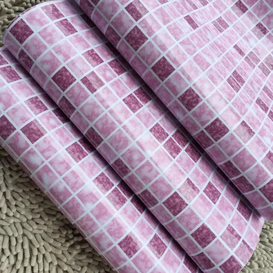 Bathroom wall stickers PVC mosaic wallpaper kitchen waterproof tile plastic vinyl self adhesive papers home decor | Обустройство дома