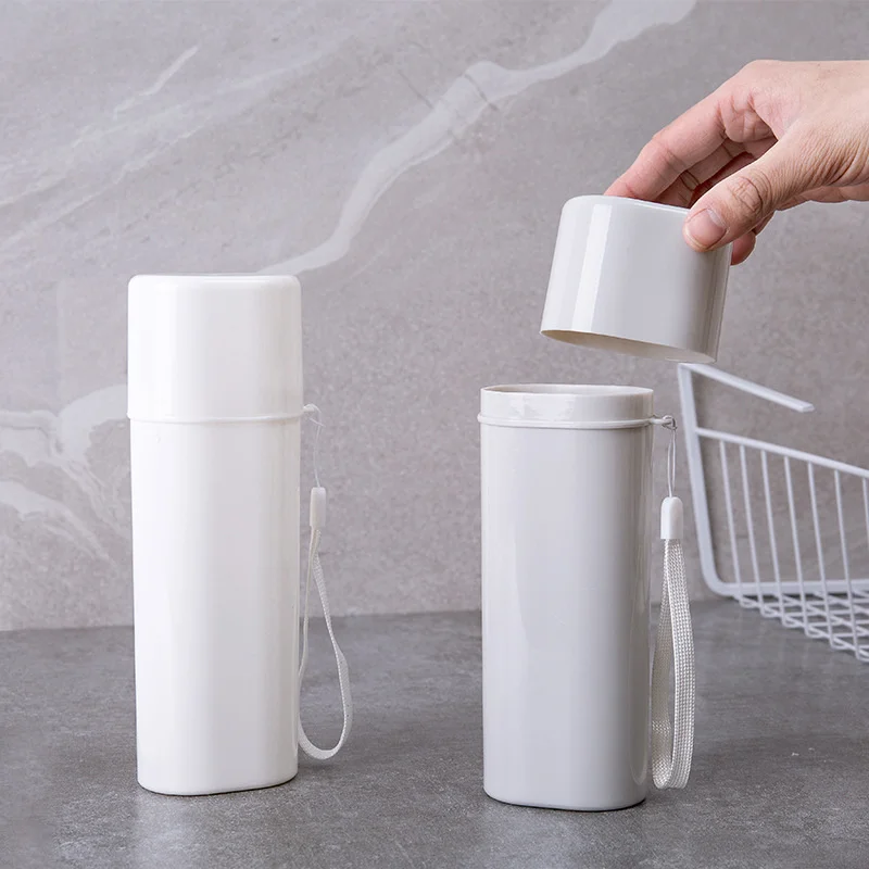 Портативный на присоске для хранения зубных ящик открытый дорожная походная