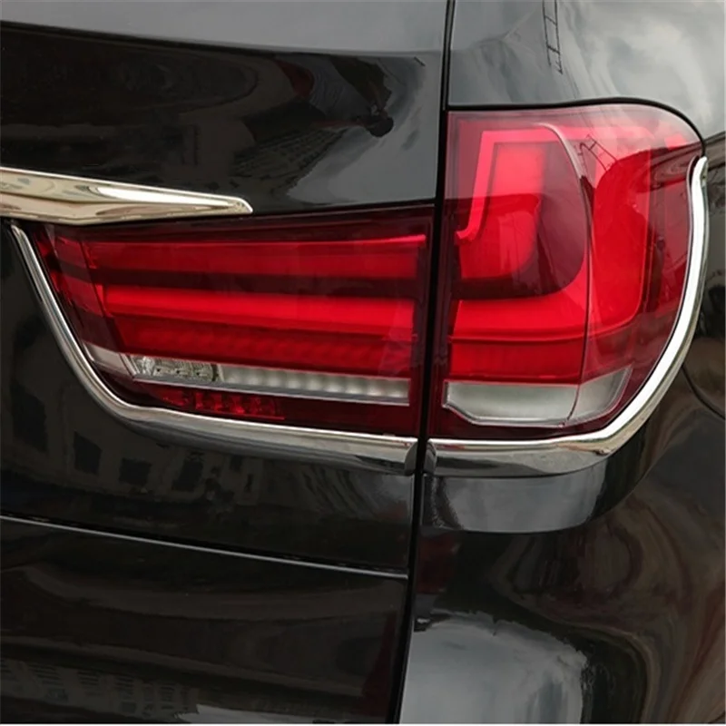 WELKINRY Автомобильная крышка для BMW X5 F15 2014 2015 2016 2017 ABS Хромированная задняя