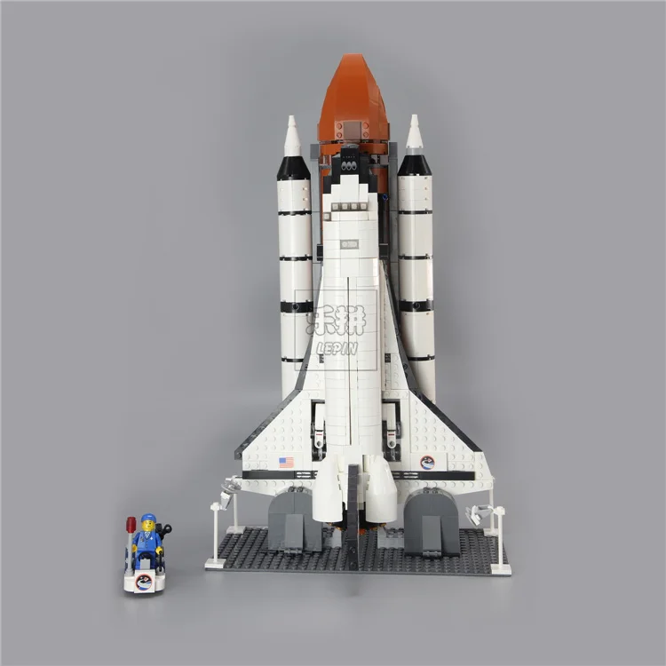 16014-1230pcs 16014 1230 шт Космический Шаттл, модель, наборы для строительства, набор блоков, блоки, совместимые детские игрушки, 10231, 37003, 21309 - Цвет: 16014-1230pcs