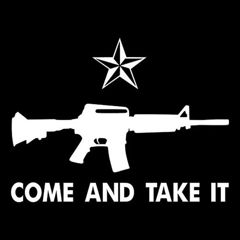 7 "Wide Come and take it Виниловая Наклейка для автомобилей грузовиков Vans внедорожников