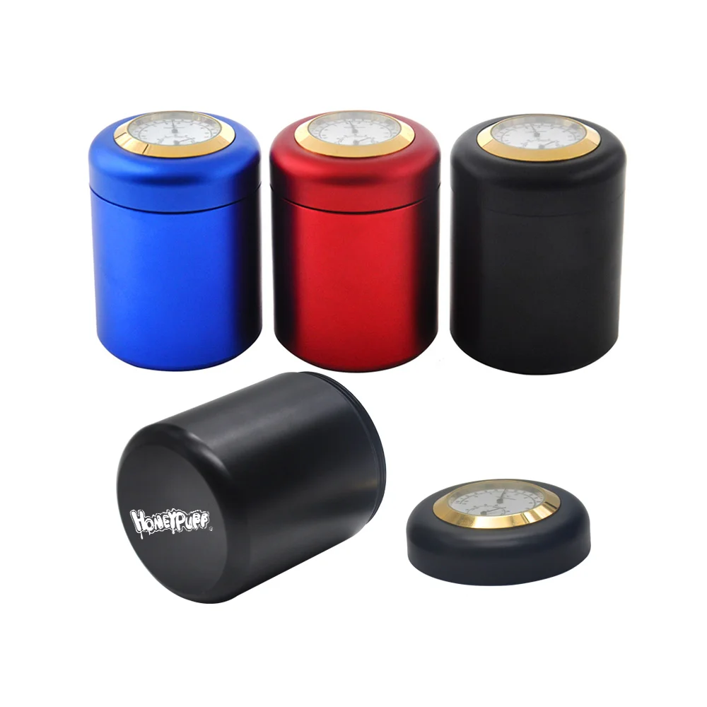 HORNET Air Craft Алюминиевый металлический контейнер для хранения с термометром и