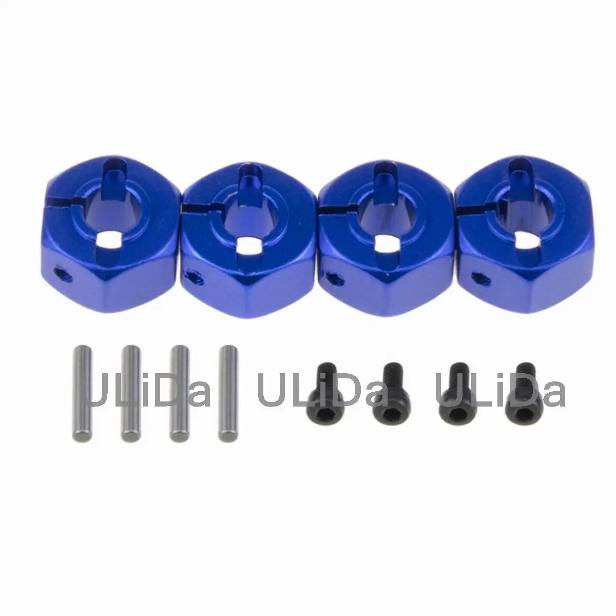 

1set RC Aluminum 7.0 Wheel Hex 12mm Drive with Pins Screws for HSP HPI Tamiya