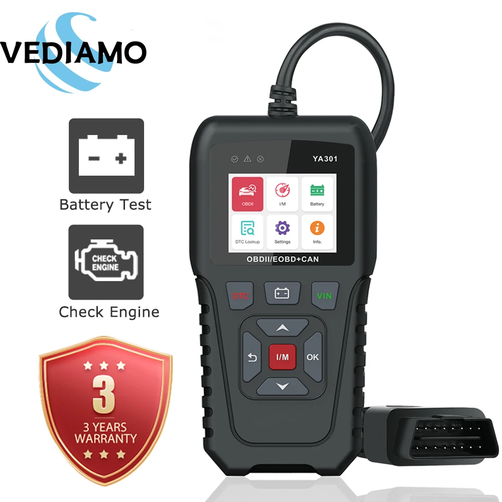 Код ридер автомобильный диагностический инструмент выключить проверки