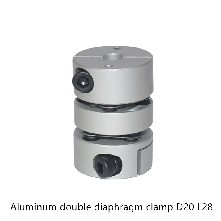 Соединительная муфта для двойной диафрагмы модель D20 L28 гибкий шаговый двигатель