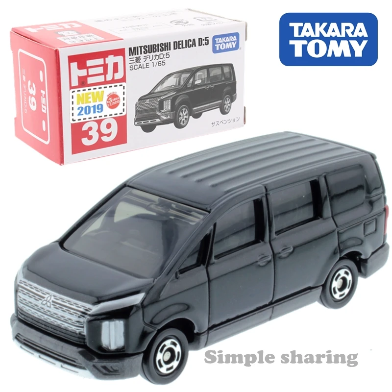 

Takara Tomy Tomica No.39 Mitsubishi Delica D:5 Масштаб 1/65 автомобиль дети игрушки моторные автомобиль литье под давлением металлическая модель Новинка