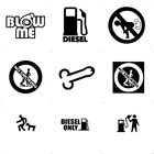 Модные порнографические наклейки для автомобилей, забавные индивидуальные наклейки на топливный бак, наклейки для автомобилей, Стайлинг, несколько размеров и цветов