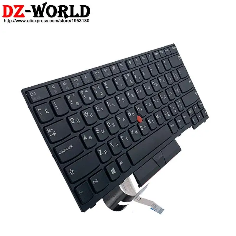 Новая Оригинальная русская клавиатура с подсветкой для Thinkpad E480 E490 T480S L480 T490 T495 L380