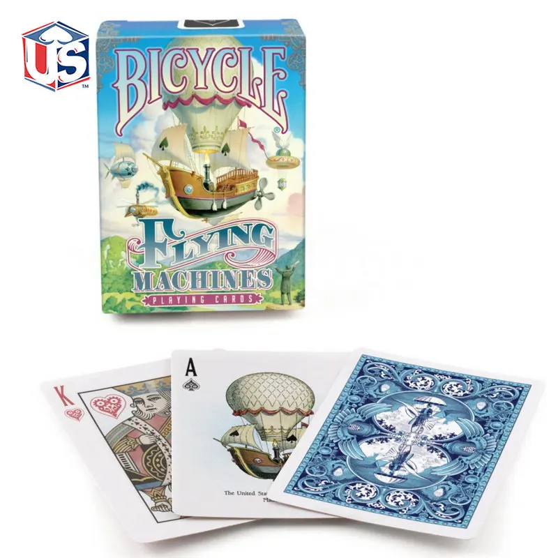 Велосипед летающие машины игральные карты волшебные стандартный размер покера