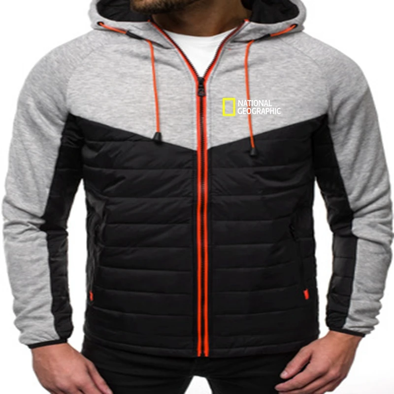 

Men's Sweatshirts Casual Military Sportswear Jacket Coat National Geographic Discovery Expedition Sitcoms Zip Hoodies Outerwear