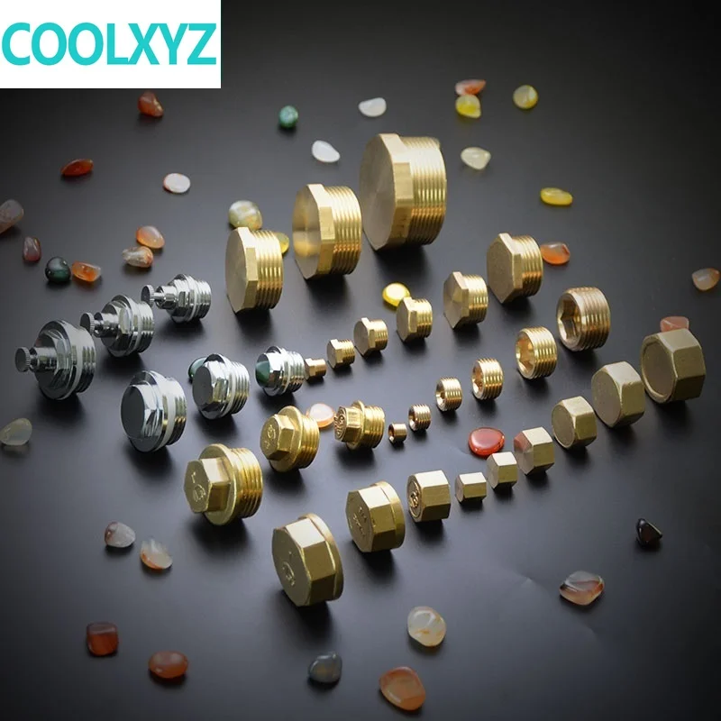 Медная внутренняя проволока 1/2 дюйма наружная штепсельная Вилка для