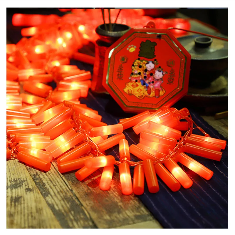 Гирлянда с лампочками длиной 135 см 2 шт.|holiday lights|electronic firecrackerswedding decoration lights |