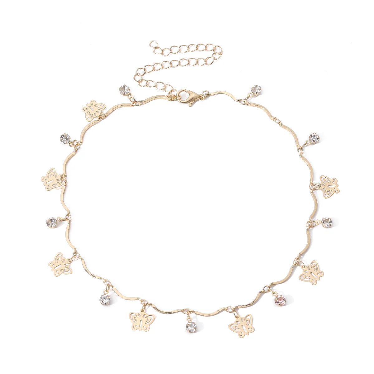 

Necklace for Women Womens Cuban Link Chain Small Pendant Necklace Single Pearl Choker Stainless Steel Necklace Women Jewelry