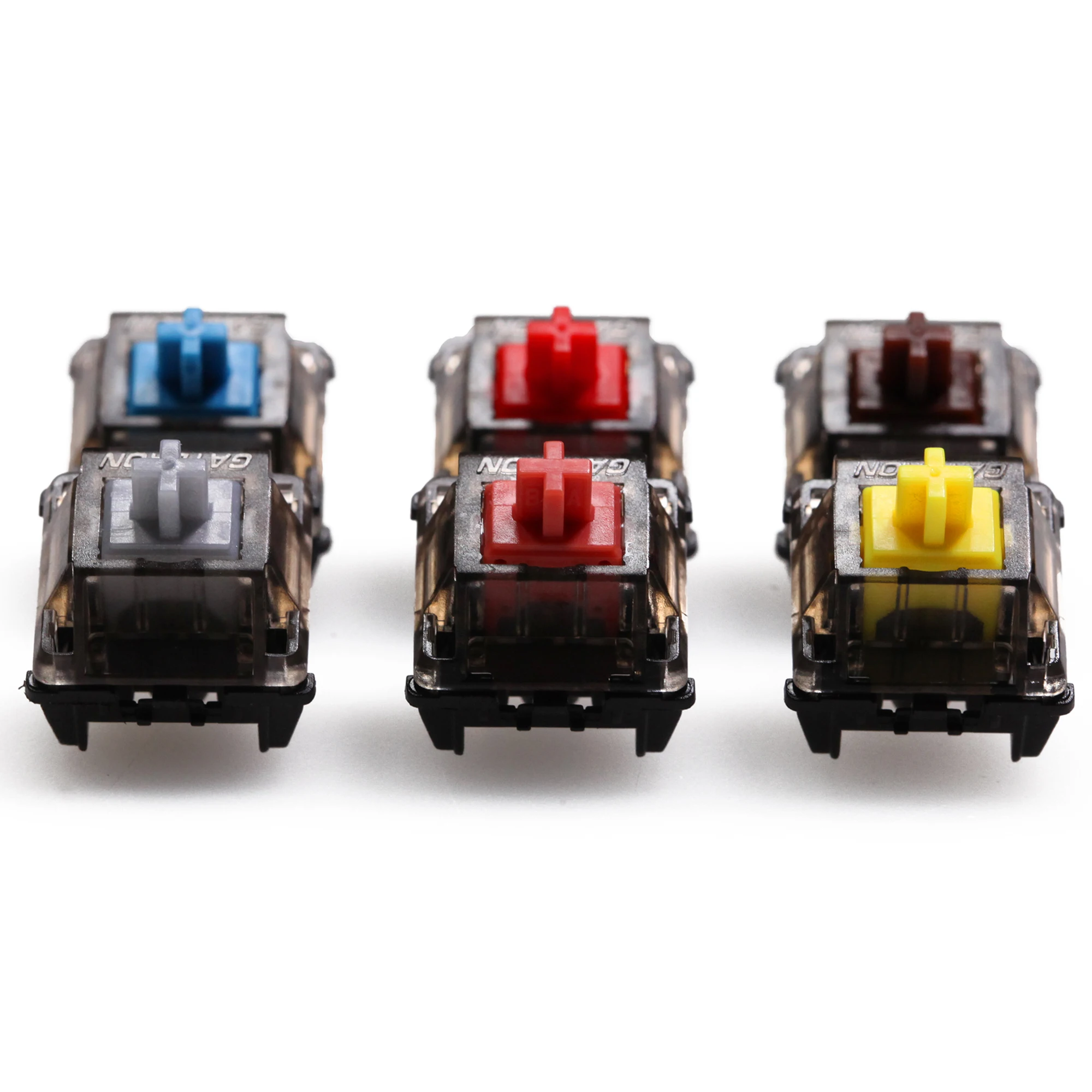 Gateron CAP Black Crystal V2 Switch 3pin SMD RGB mx stem switch for mechanical keyboard pre lubed Brown Yellow Silent Red Silver