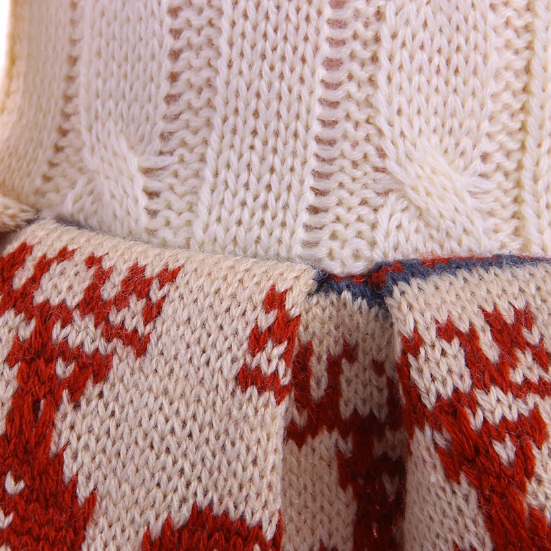 Кукольная одежда комплект со свитером ручной работы теплая на осень и зиму для 18