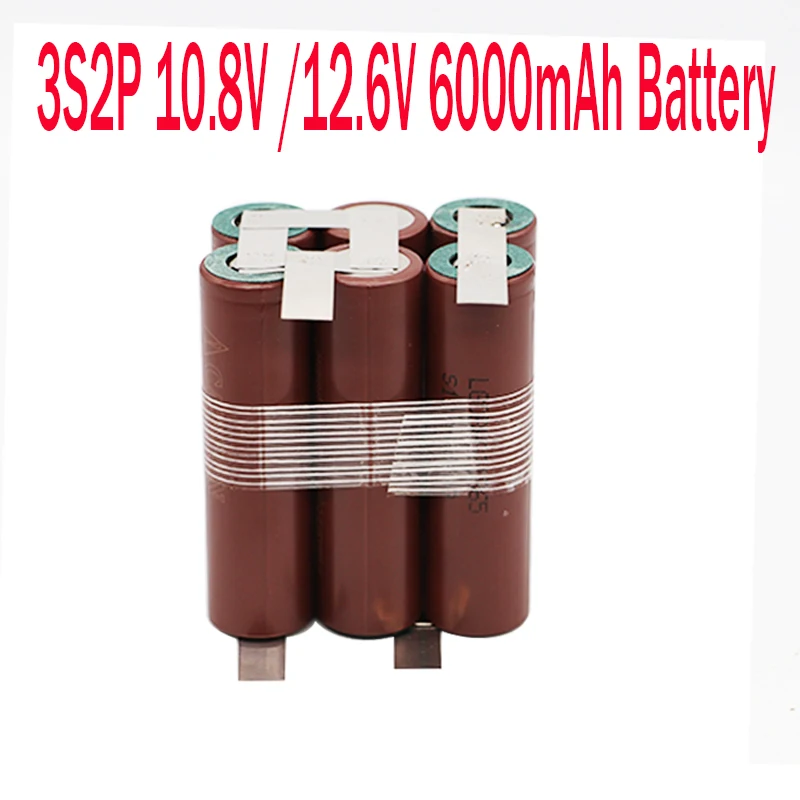 Батарея 18650 hg2 3000 мА/ч 20 Ампер 12 6 V до 25 2 отвертка Сварки полоски для пайки 3S 4S 5S 6S