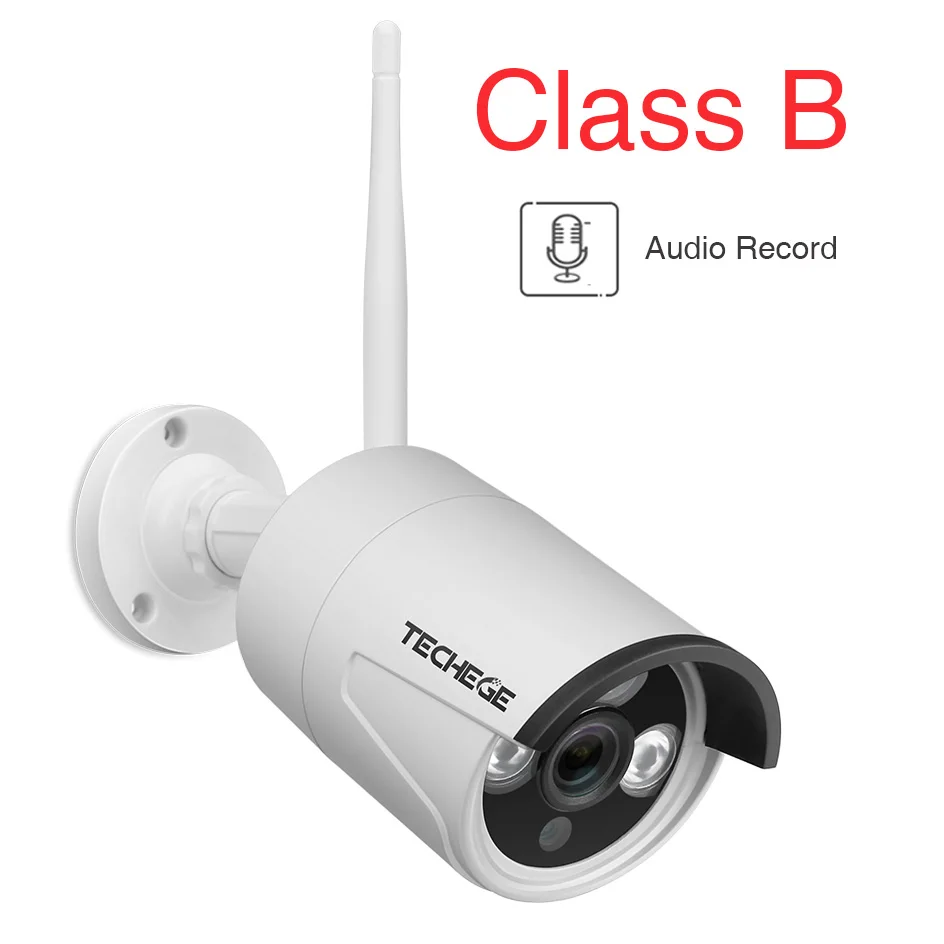 Techege 1080P Аудио беспроводная IP камера 2MP камера CCTV для беспроводной системы видеонаблюдения приложение EseeCloud или IP Pro