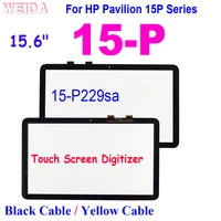 15 6 touch for hp pavilion 15 p touch screen 15 p229sa 15p series touch screen digitizer glass panel repair parts