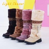 large size snow boots women 40 4142 43 new style boots thick bottom thick wool warm cotton boots fashion non slip women boots