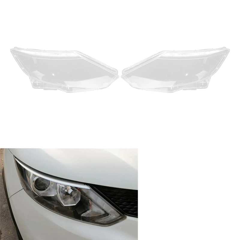 Для Nissan Qashqai 2015 2016 2017 Защитная крышка для фары Прозрачная объектива Крышка |