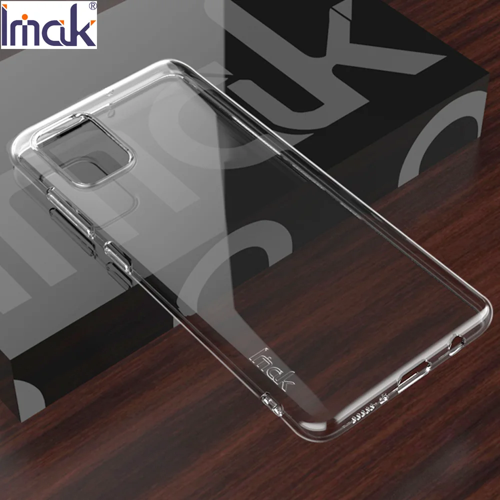 IMAK Прозрачный ТПУ чехол для Samsung Galaxy A51 A71 Мягкий силиконовый чехол|Бамперы| |