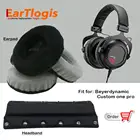 Запасные части EarTlogis для Beyerdynamic Custom one Pro подушки для наушников, чехол, бампер, подушка 