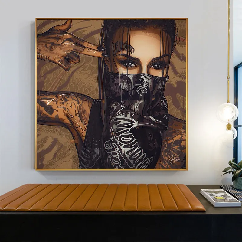 Холст абстрактная живопись wall art минималистский HD определённых героев для