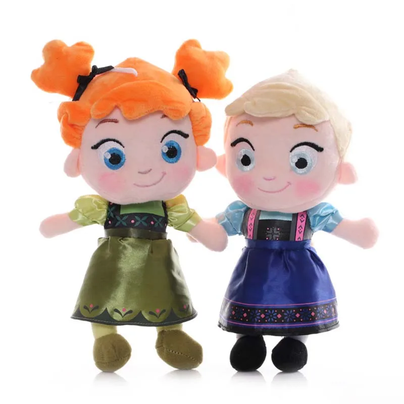 

Disney «Холодное сердце», 25 см, принцесса Анна, Эльза, плюшевые игрушки, Мультяшные Мягкие плюшевые куклы, детские игрушки для девочек, детские ...