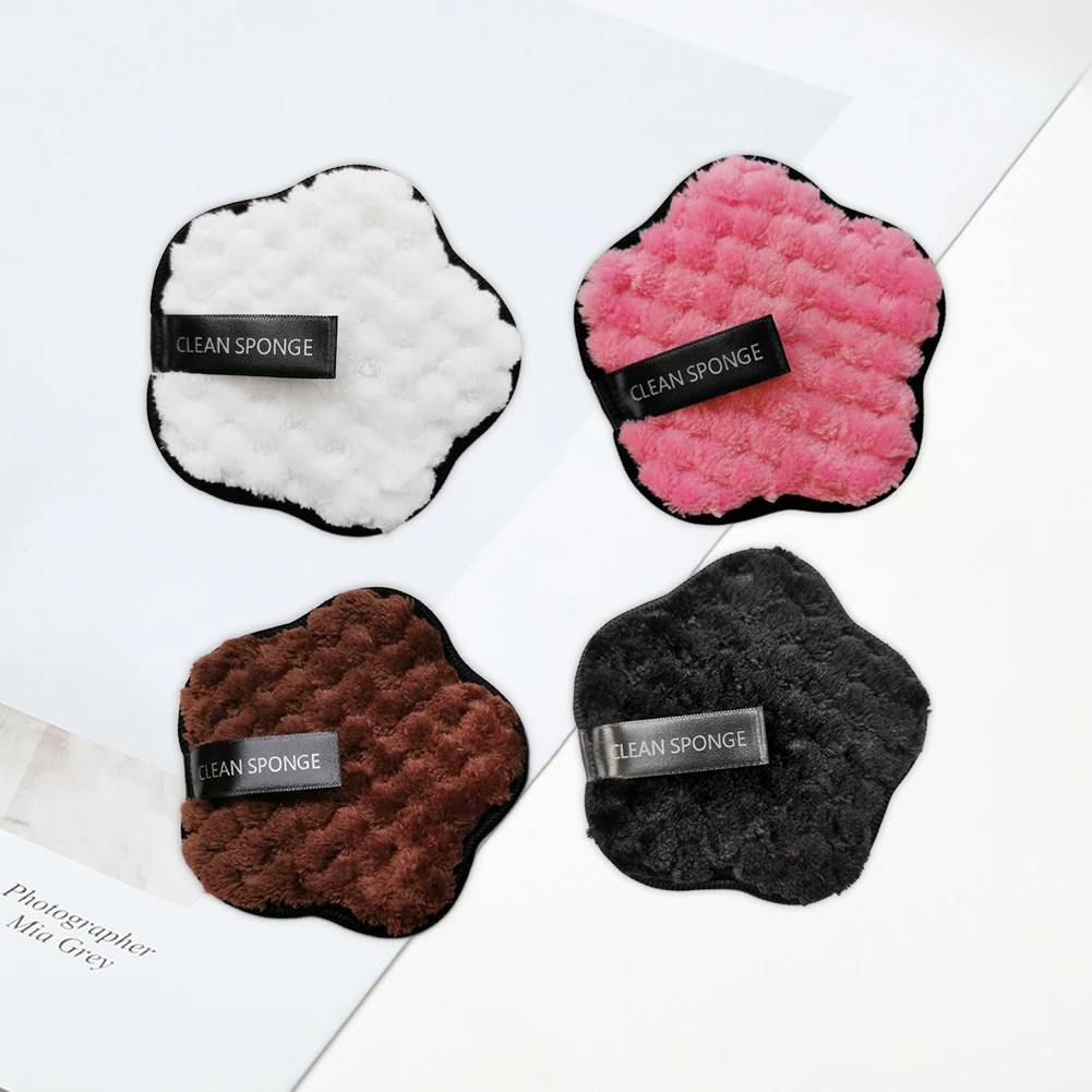 Губка для снятия макияжа Star губка очистки лица спонж мытья кожи инструмент уход