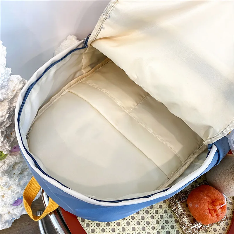 

JOYPESSIE Kawaii Backpack Women Waterproof Travel Rucksack High School Bags for Teenage Girls Bookbag Femal Cute Fancy Mochila