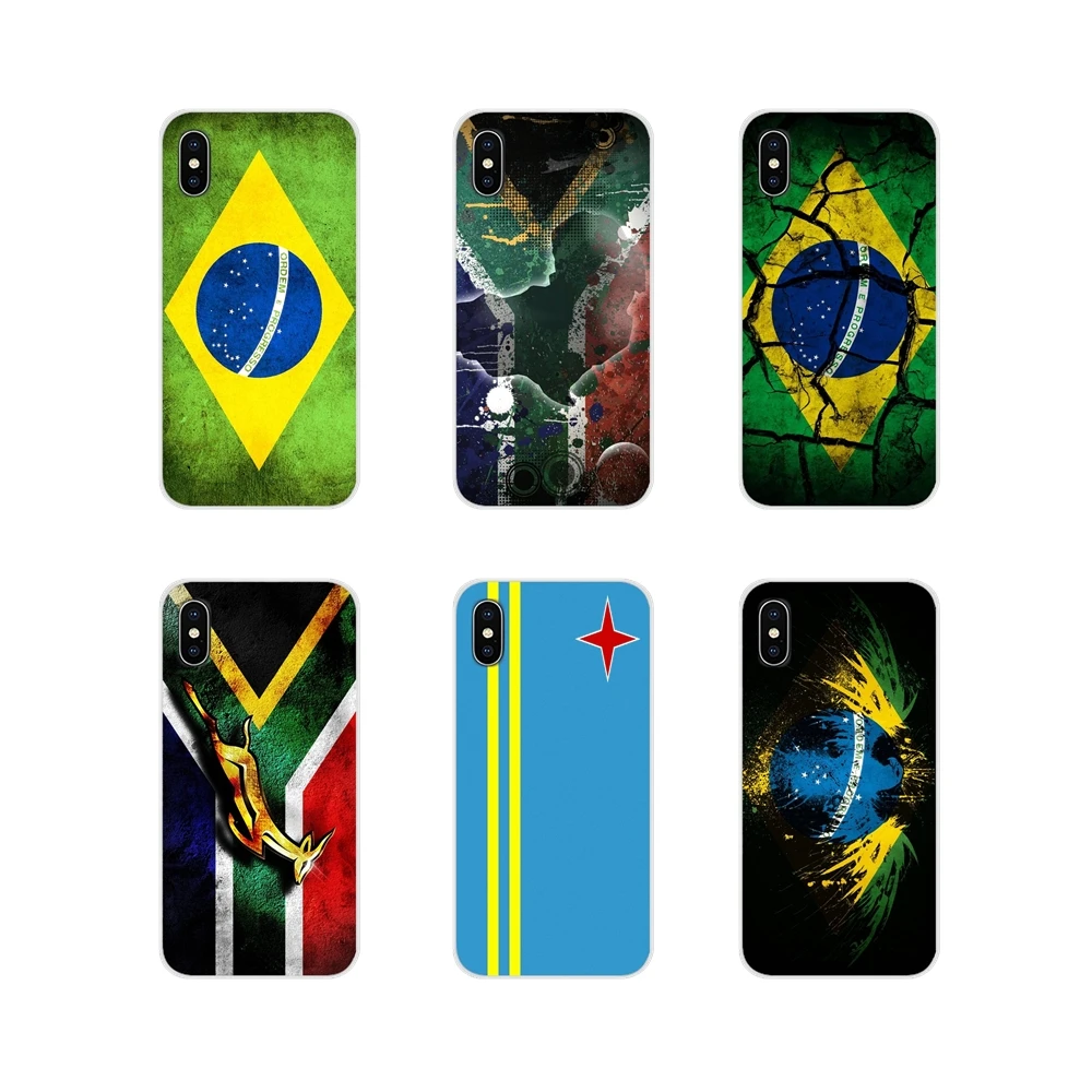 Силиконовый чехол для Samsung Galaxy S3 S4 S5 Mini S6 S7 Edge S8 S9 S10 Lite Plus Note 4 5 8 9 чехлы с флагом