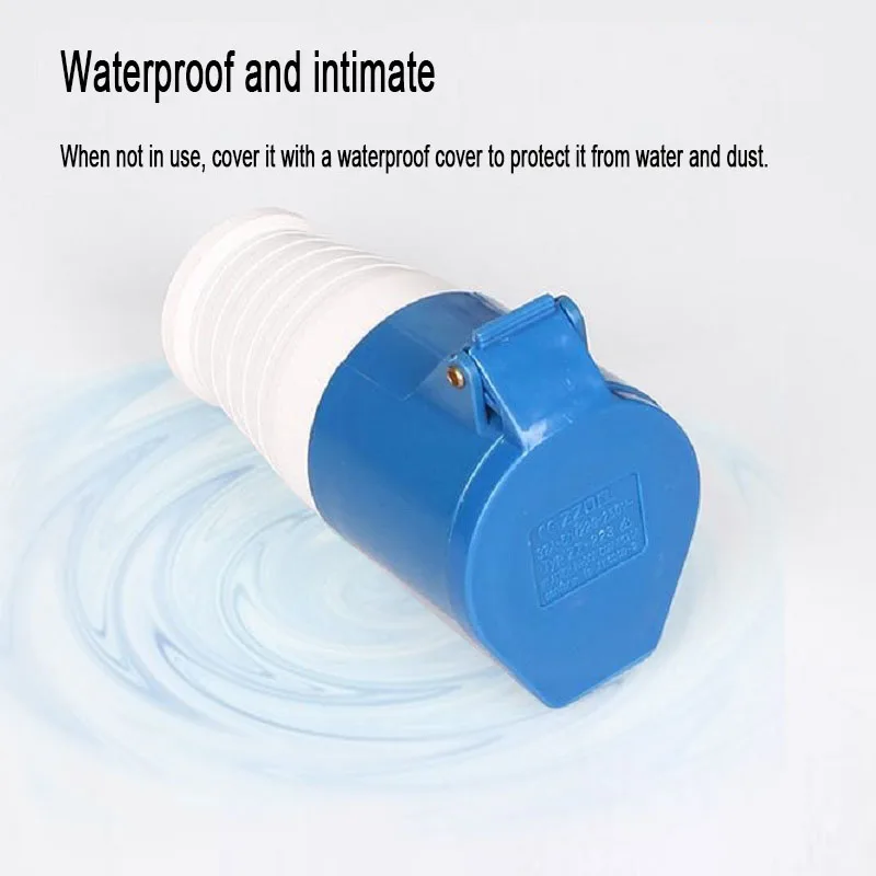 32A внешний смывочный крюк водонепроницаемая розетка Пылезащитная