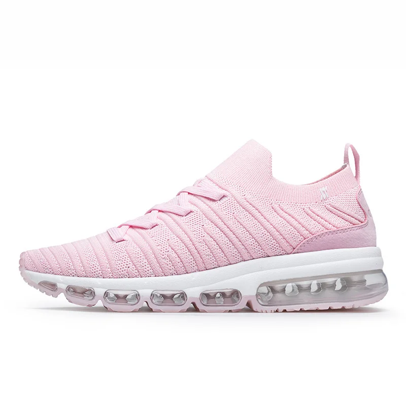 ONEMIX Men Running Shoes Jogging Footwear Knitted Summer Breathable Sneakers Walking Outdoor Sport Shoes Women Slip-On Sock Shoe