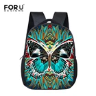 Школьные ранцы FORUDESIGNS для маленьких девочек с принтом бабочки маленькие школьные сумки для дошкольников красивые детские рюкзаки школьные сумки
