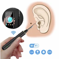 wireless earwax remover wifi otoscope visual ear swab wireless ear sticks ear care flash lightled ear cleaner for earwax remova