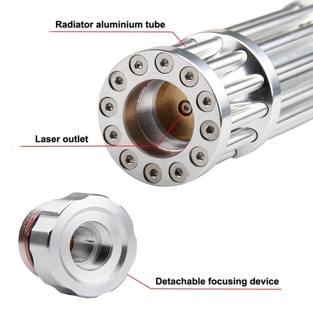 USB перезаряжаемые самые мощные синие лазерные указки со встроенной батареей